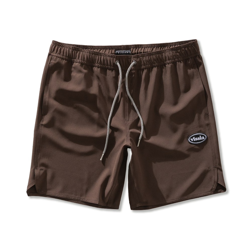 Shorts Vissla Solid Sets Importado Dark Earth