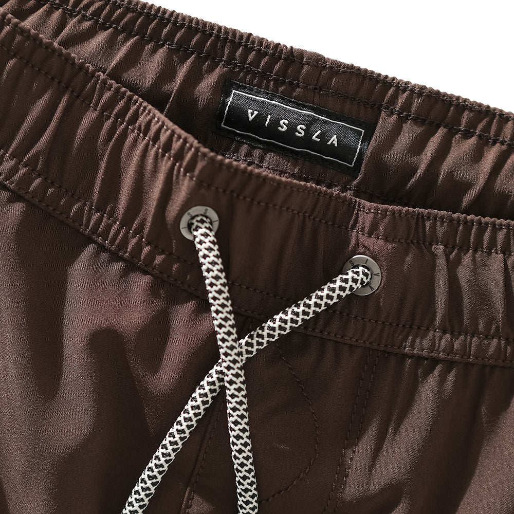 Shorts Vissla Solid Sets Importado Dark Earth