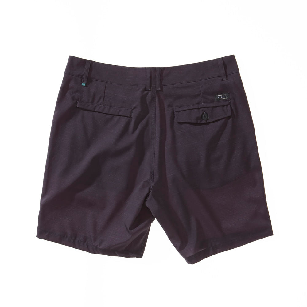 Walkshort Híbrido Vissla Fin Rope Preto