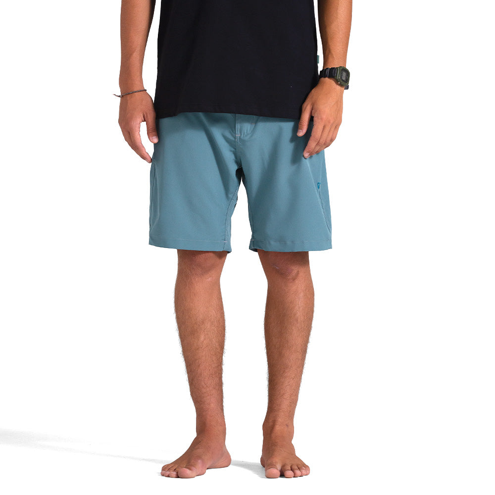 Walkshort Híbrido Vissla 20" Cutlap Verde