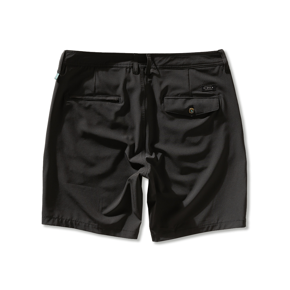 Bermuda Híbrida Vissla Cutlap Preto 18,5"