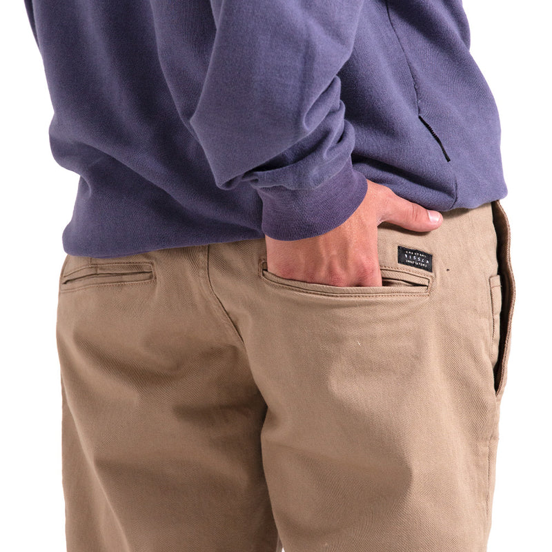 Calça Vissla Chino High Tide Kaki