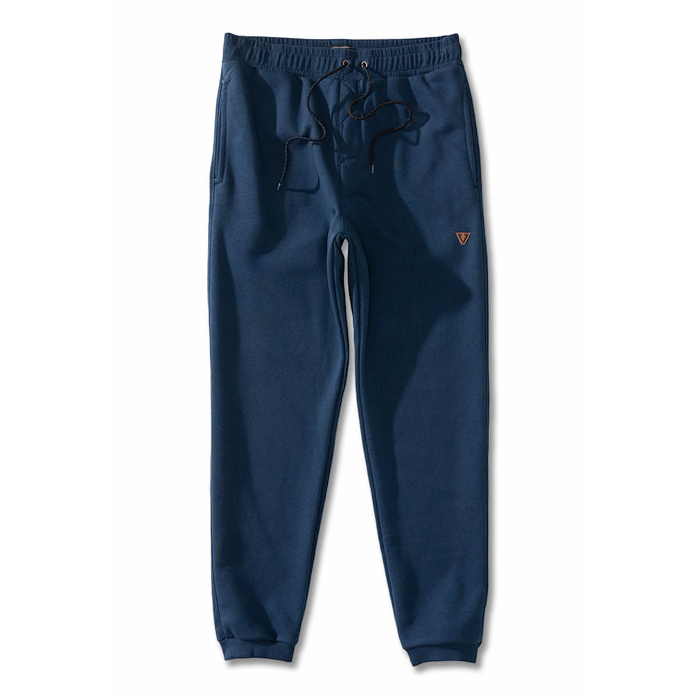 Calça Moletom Vissla Sofa Surfer Roamer Dark Denim