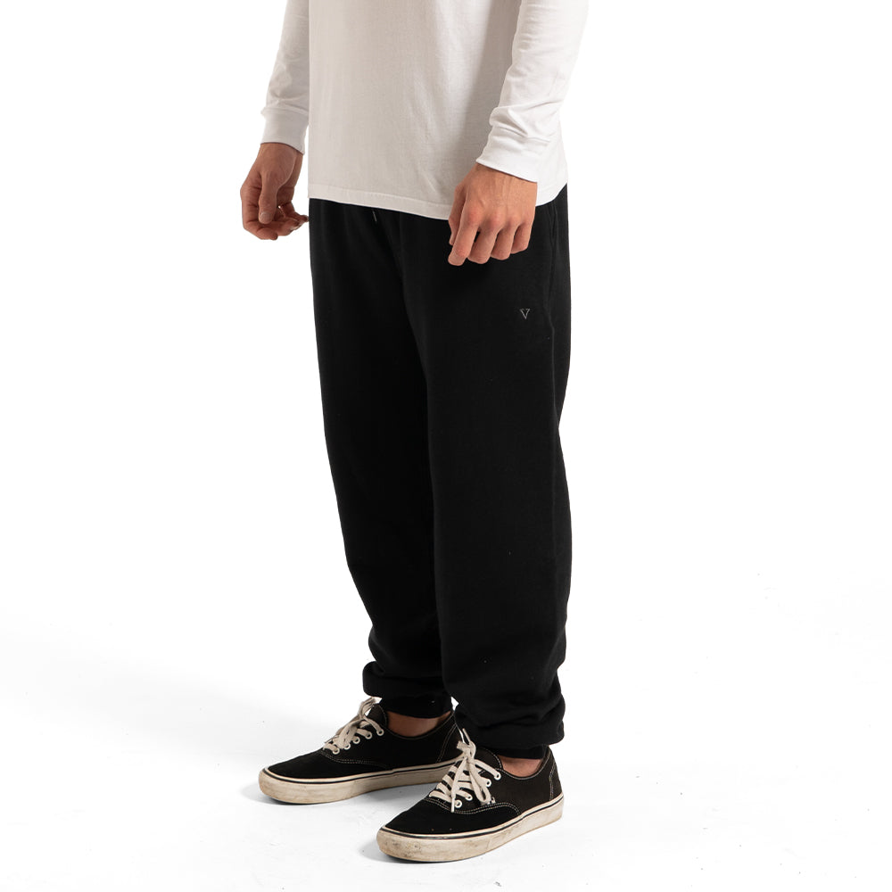 Calça Moletom Vissla Sofa Surfer Solid Sets Preto