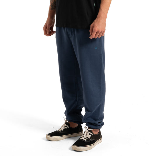 Calça Moletom Vissla Sofa Surfer Solid Sets Marinho