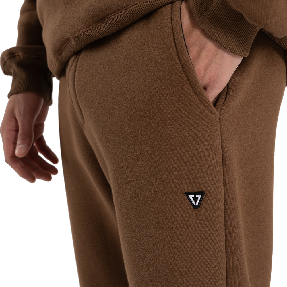 Calça de Moletom Vissla Solid Sets Marrom 320g