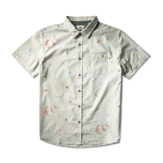 Camisa Vissla Miyashiro Island Cinza