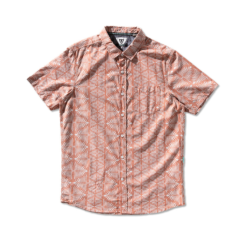 Camisa Vissla Island Impressions Eco Terracota