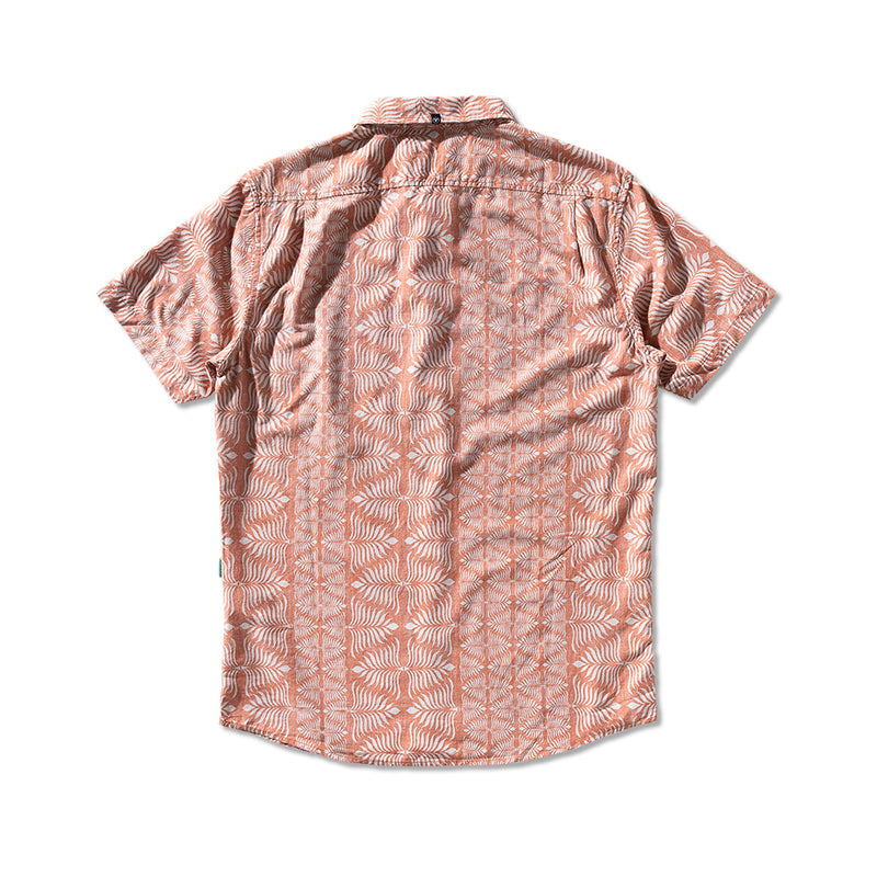 Camisa Vissla Island Impressions Eco Terracota