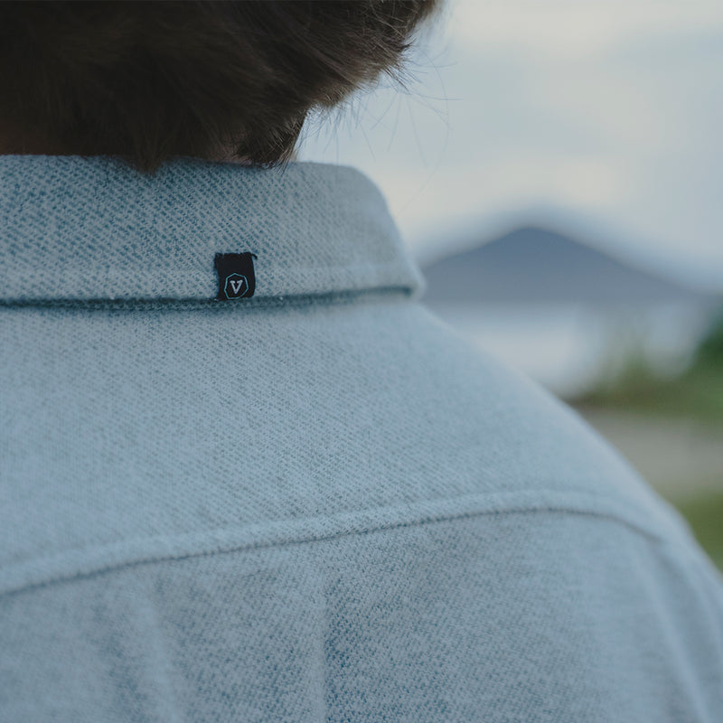 Camisa Flanela Vissla Shaper Eco Azul