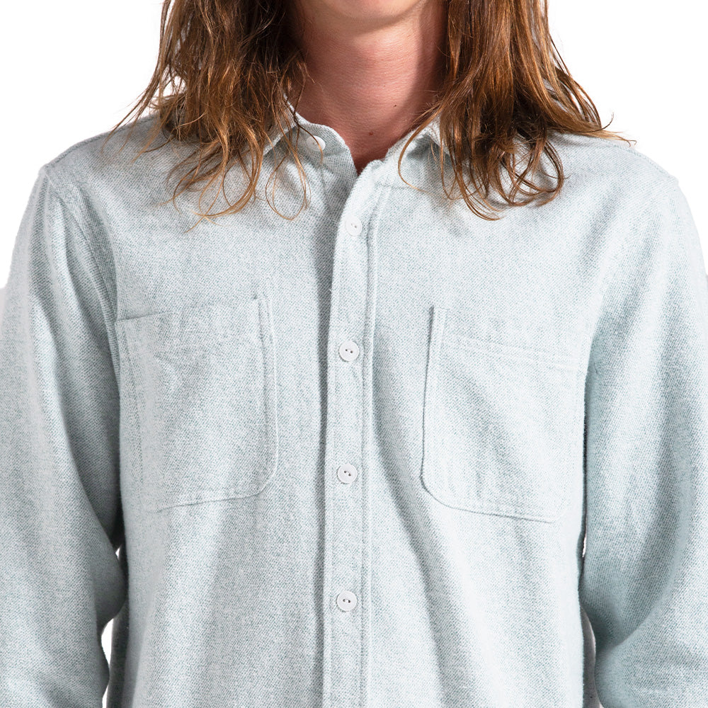 Camisa Flanela Vissla Shaper Eco Azul