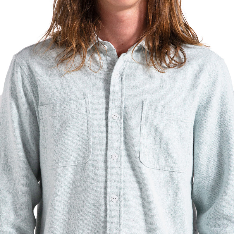 Camisa Flanela Vissla Shaper Eco Azul