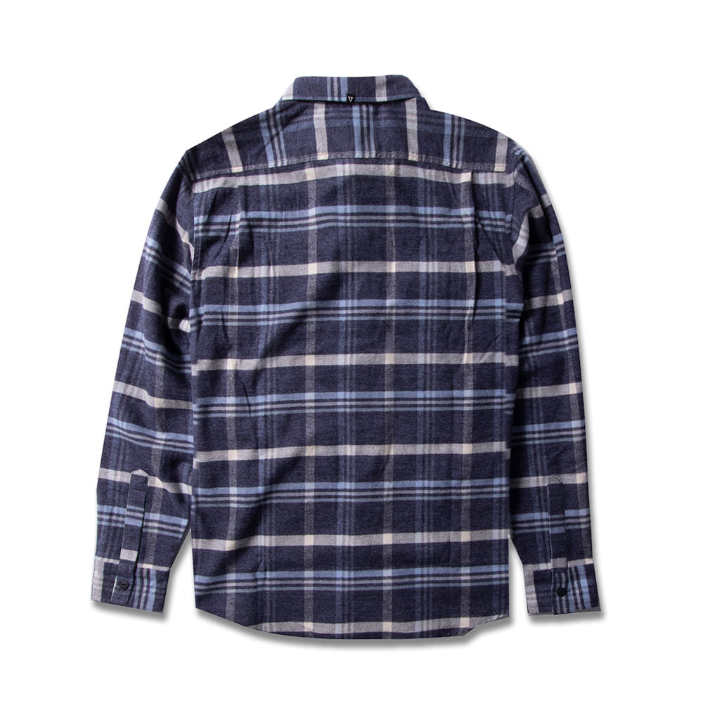 Camisa Flanela Vissla Central Coast Nightshade
