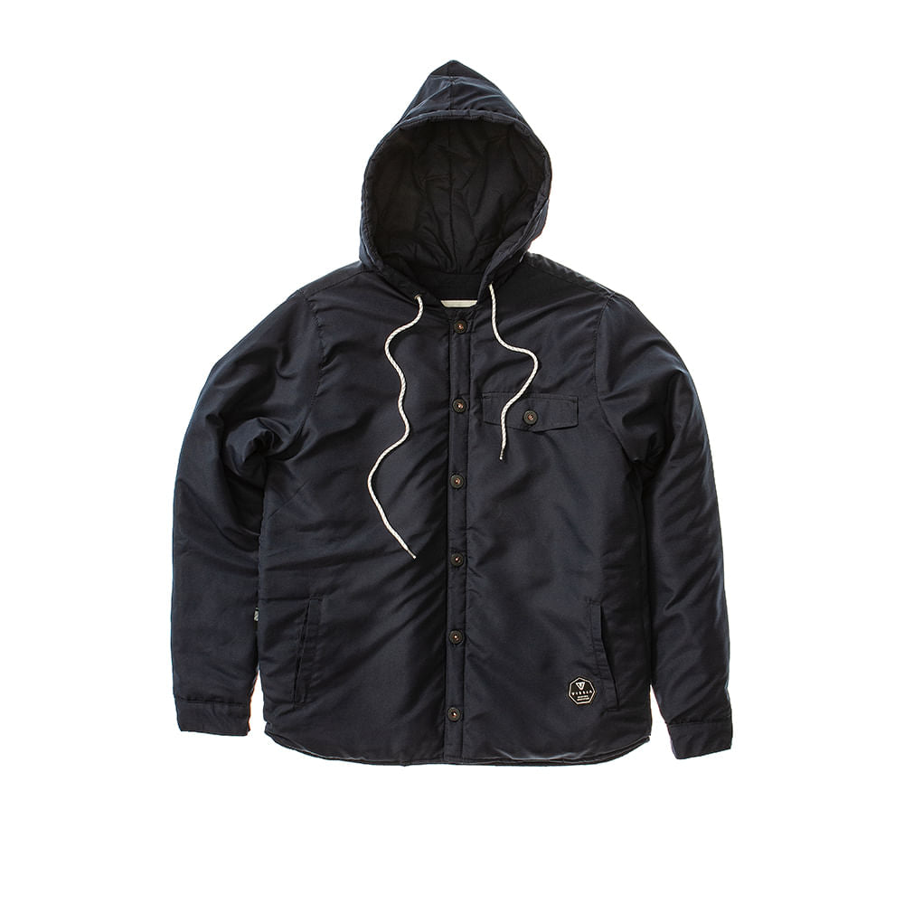 Jaqueta Vissla Forrada Cronkite Hooded Azul