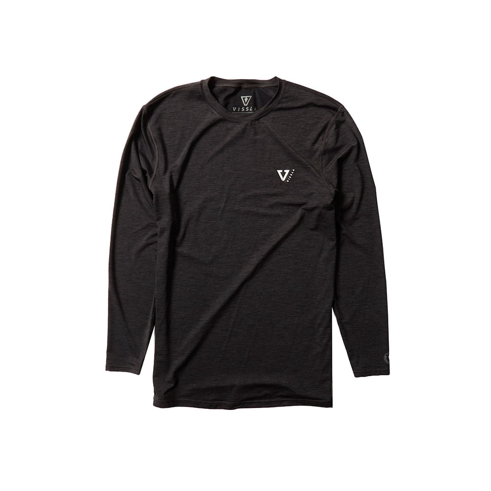 Lycra Vissla Manga Longa Twisted Eco Ls Preta