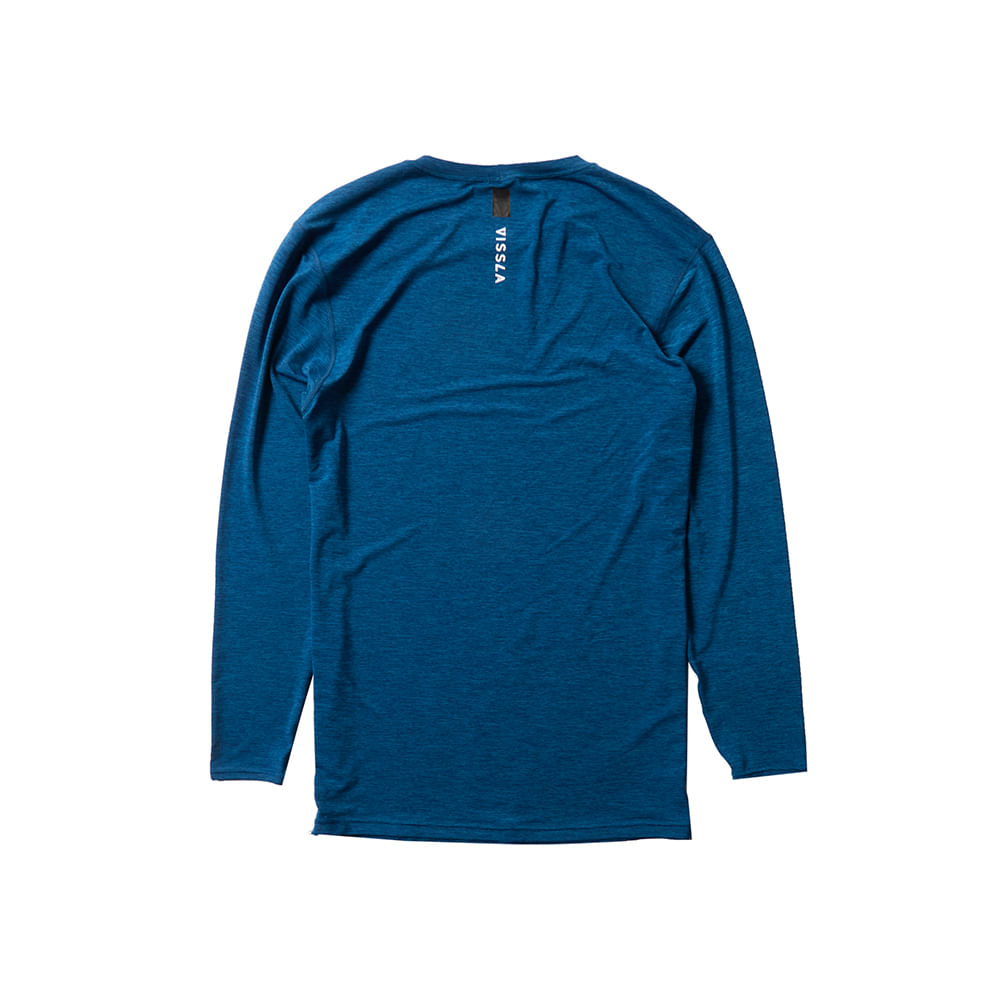 Lycra Vissla Manga Longa Twisted Eco Ls Azul