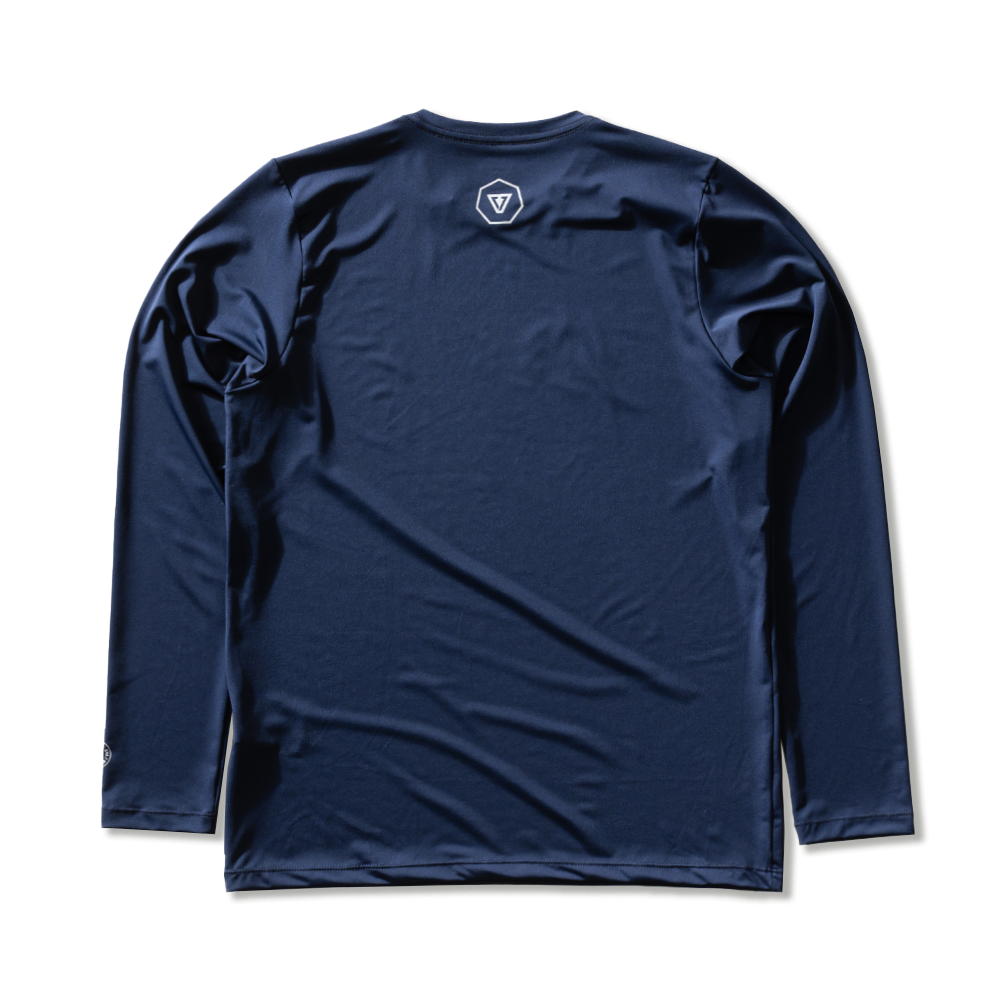 Camiseta Surf Manga Longa Azul Marinho Vissla The Trip