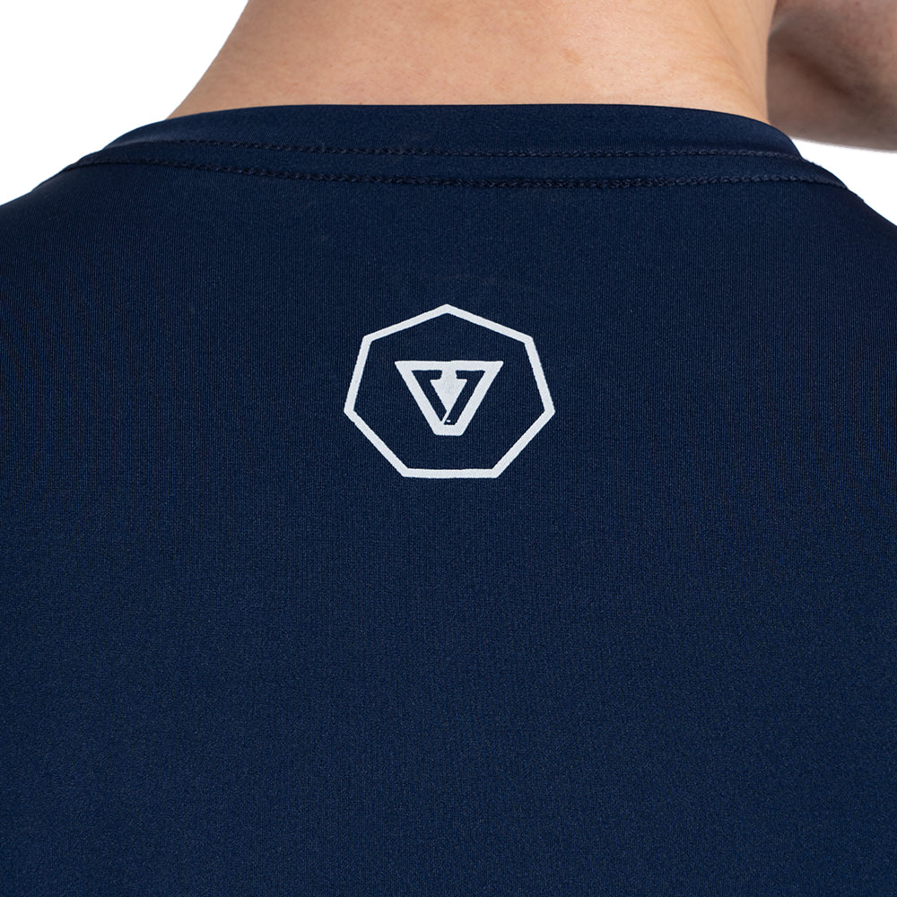 Camiseta Surf Manga Longa Azul Marinho Vissla The Trip
