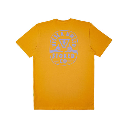 Camiseta Vissla Stoke Company Amarela