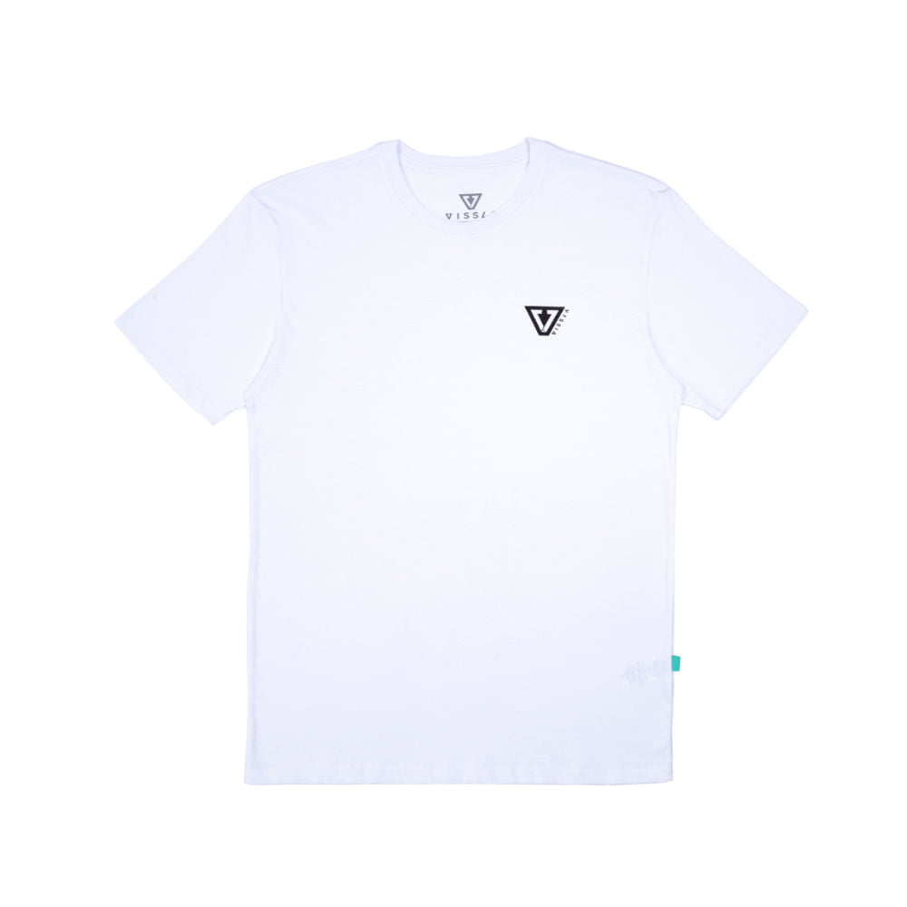 Camiseta Vissla Established Upcycled Branca