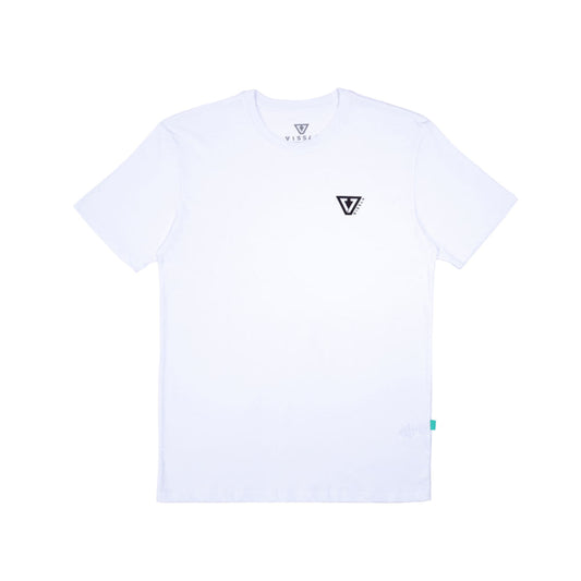Camiseta Vissla Established Upcycled Branca