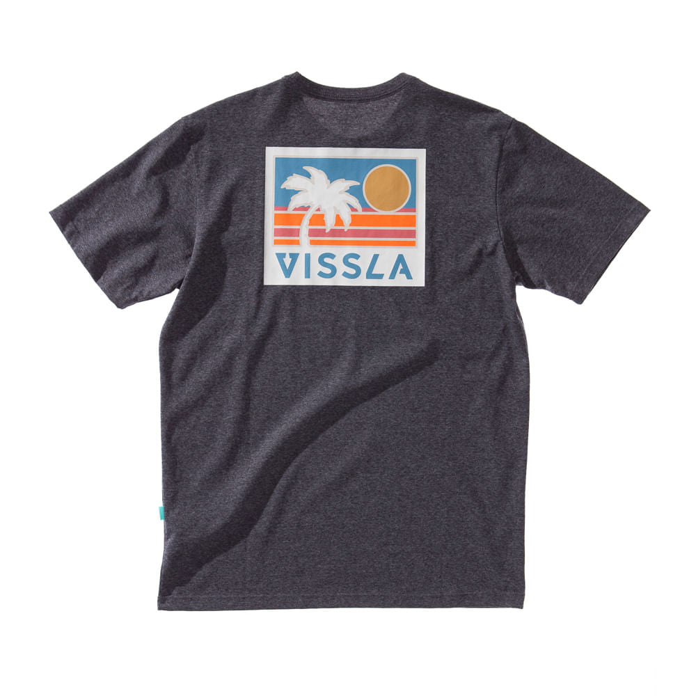 Camiseta Vissla Horizon Preta