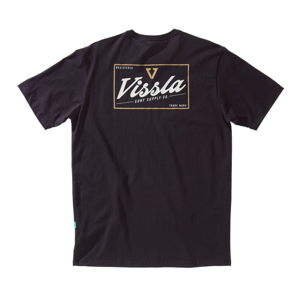 Camiseta Vissla Label Preta