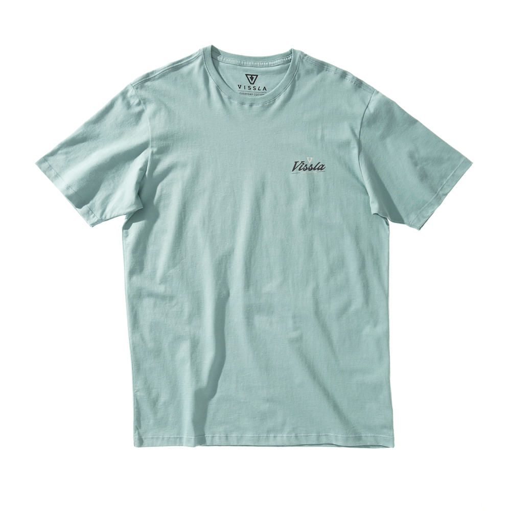 Camiseta Vissla Label Verde