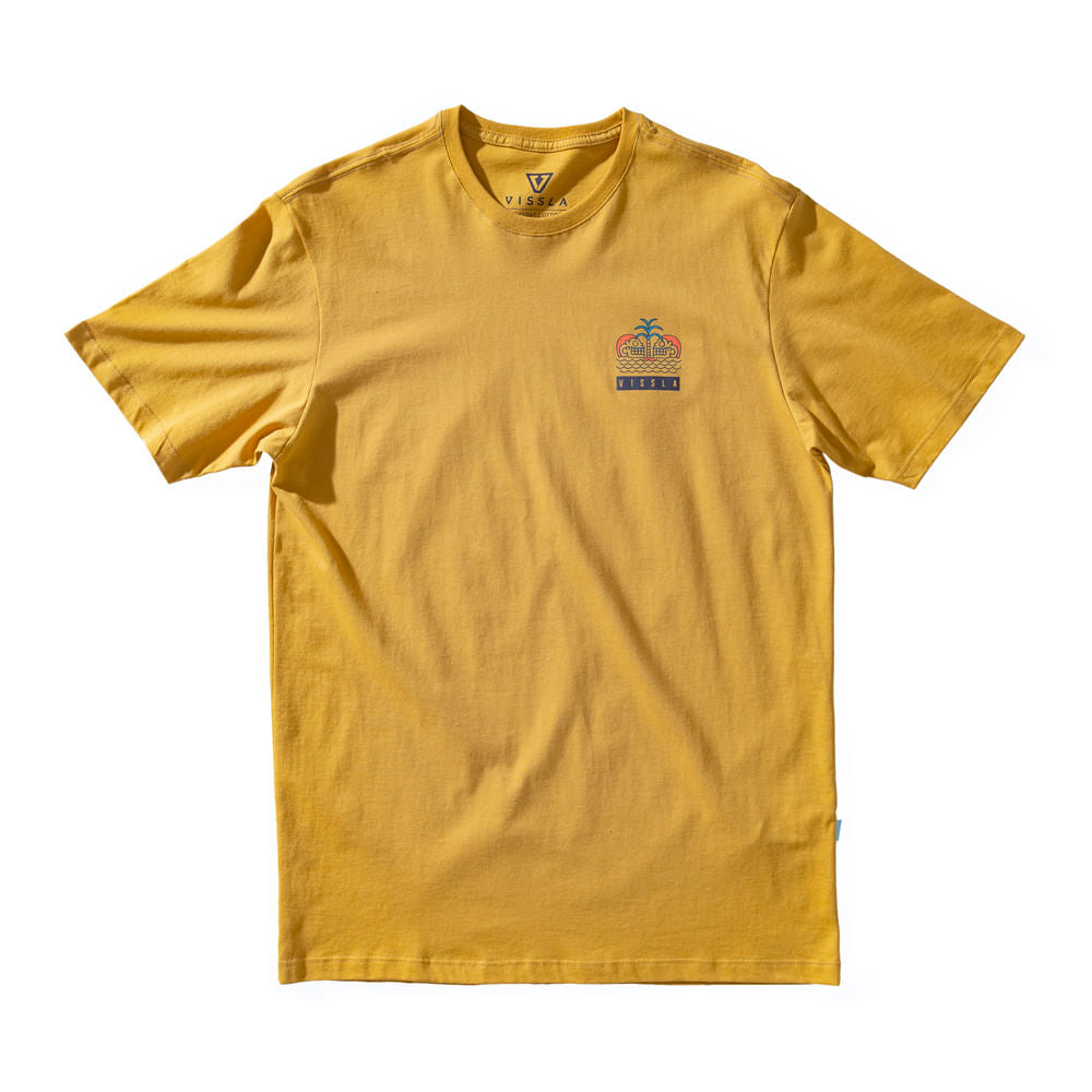 Camiseta Vissla Shaman Amarela