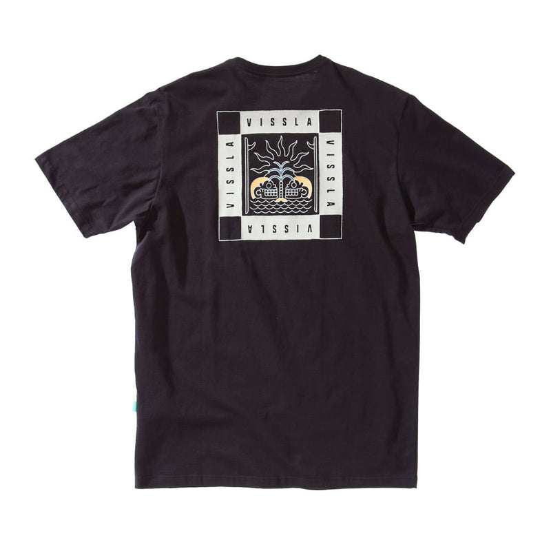 Camiseta Vissla Shaman Preta