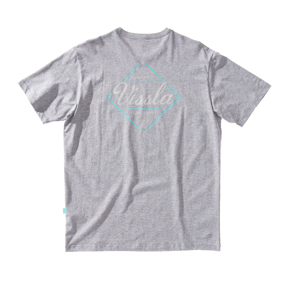 Camiseta Vissla Strike Cinza