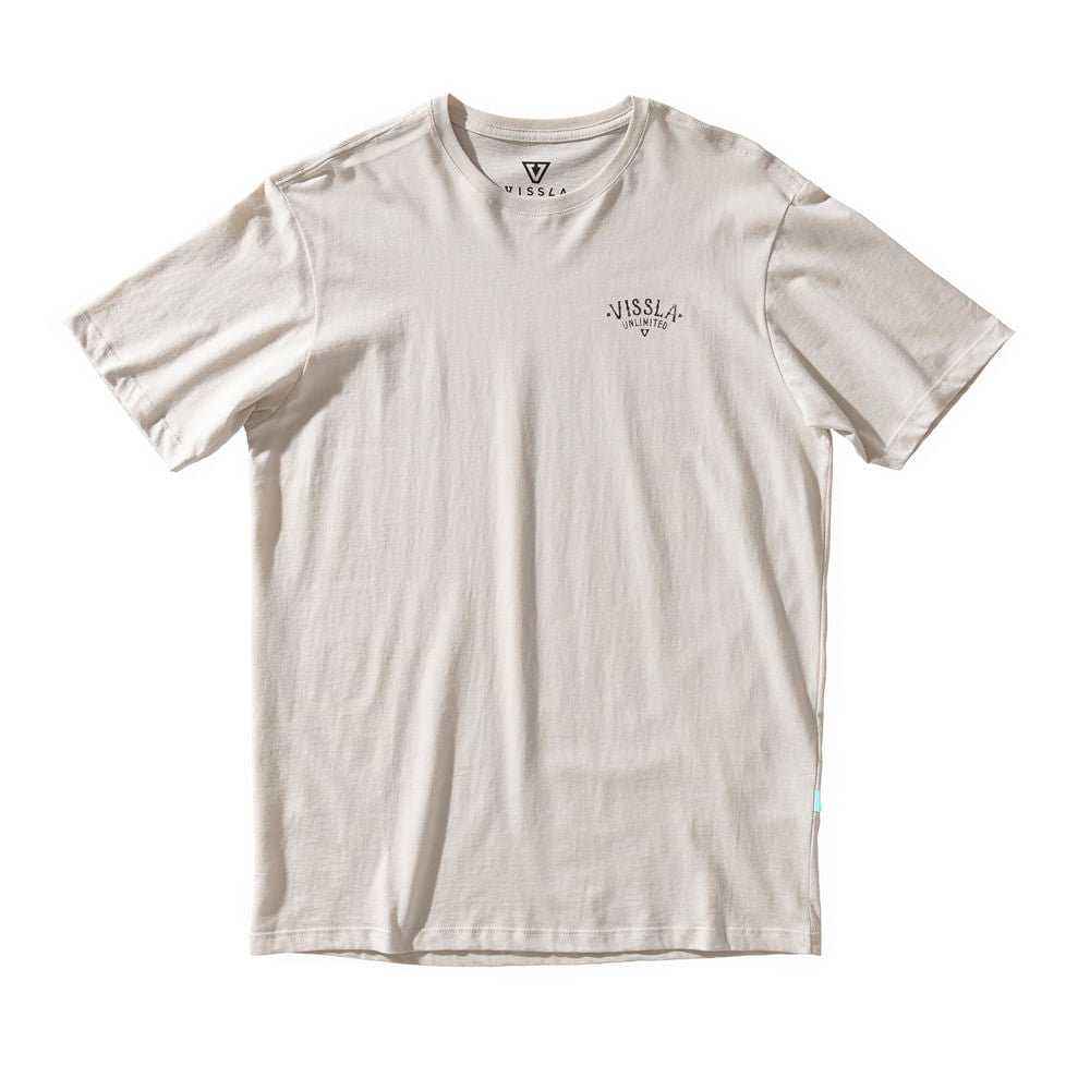 Camiseta Vissla Shapers Club Off White
