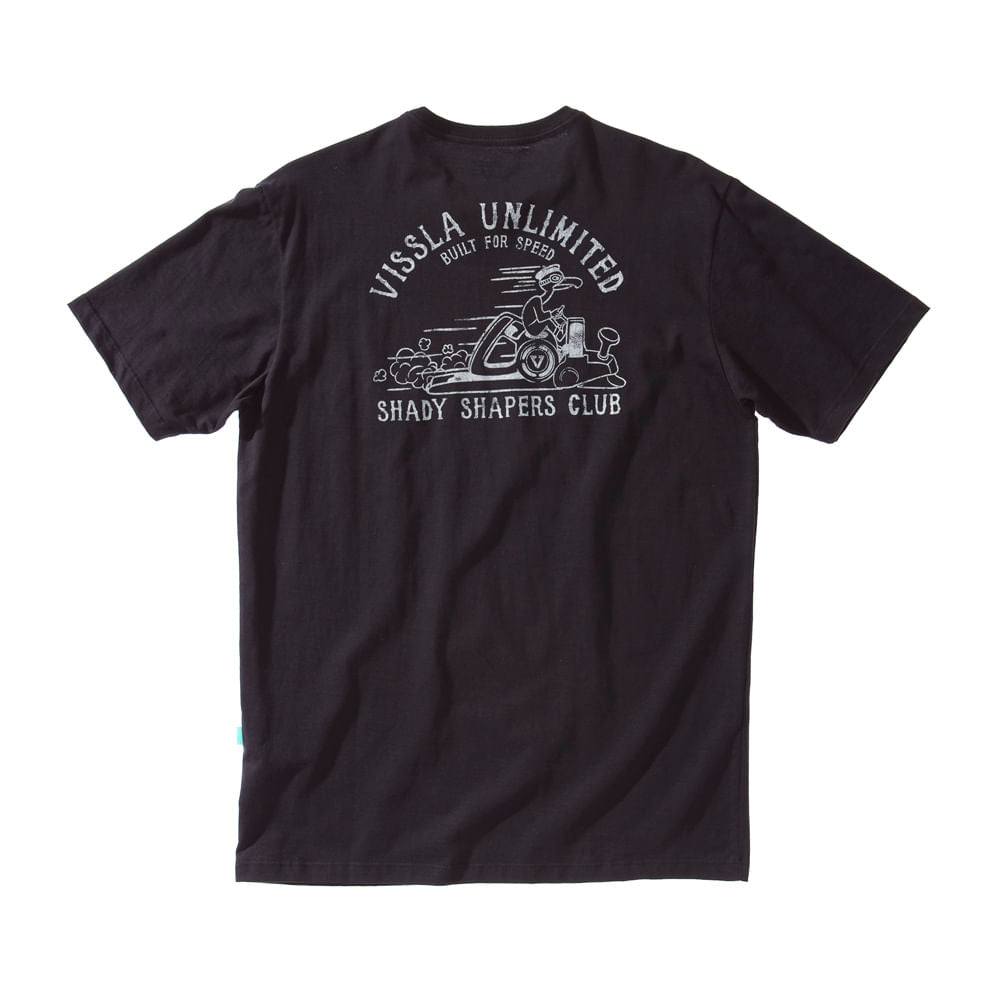 Camiseta Vissla Shapers Club Preta
