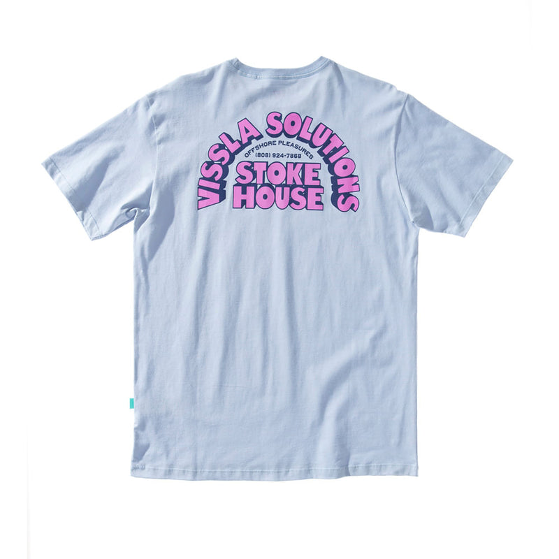 Camiseta Vissla Solutions Azul Claro