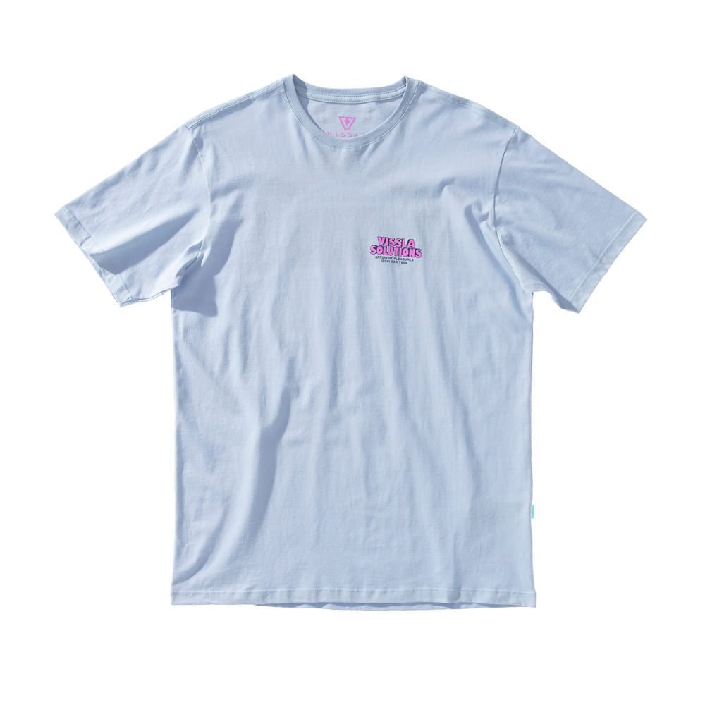 Camiseta Vissla Solutions Azul Claro