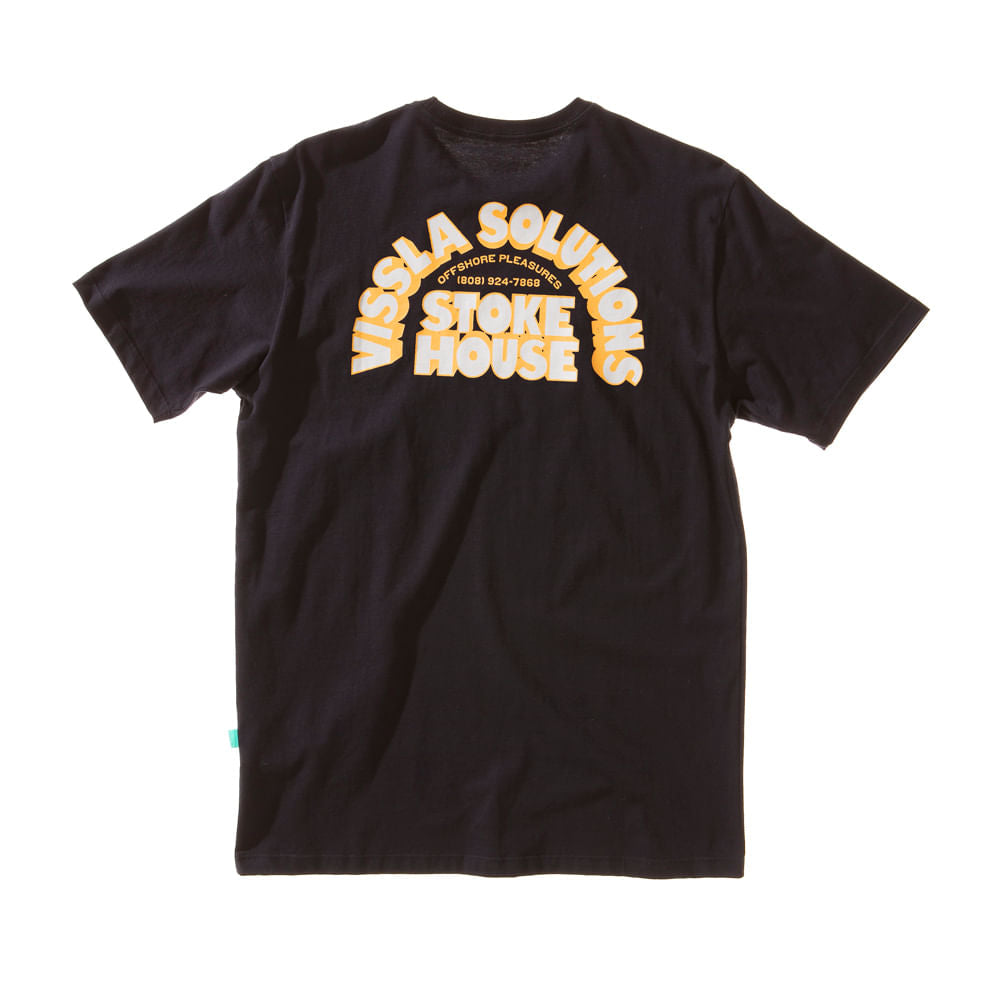 Camiseta Vissla Solutions Preto