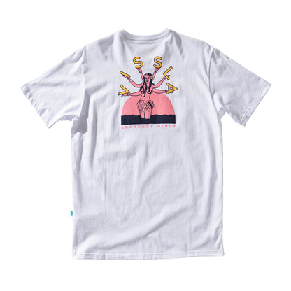 Camiseta Vissla Supply Co Branco