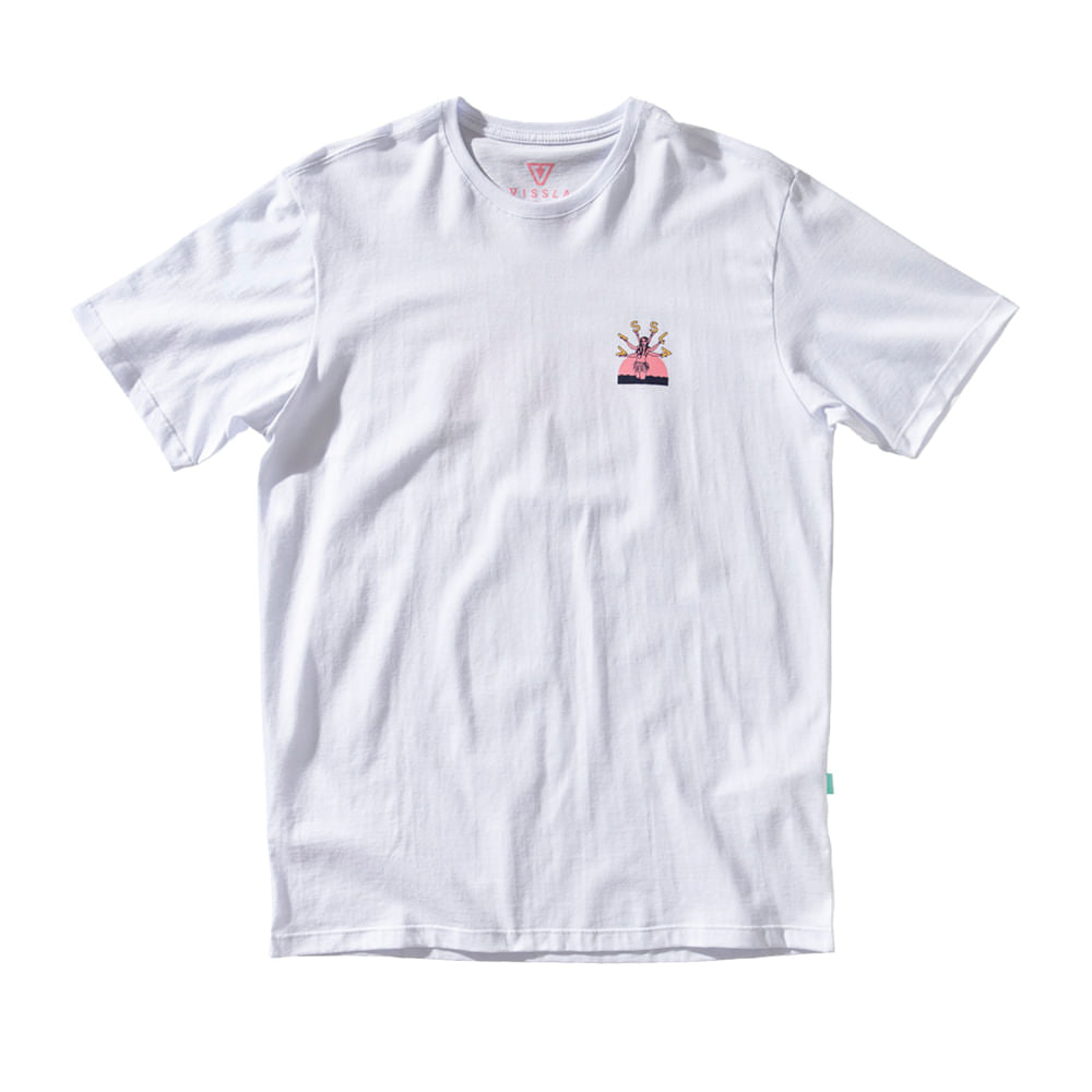 Camiseta Vissla Supply Co Branco