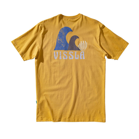 Camiseta Vissla The Isle Amarela