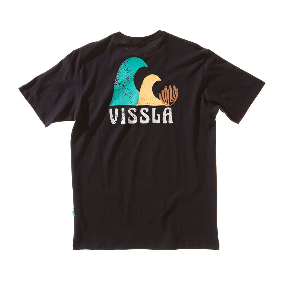 Camiseta Vissla The Isle Preta