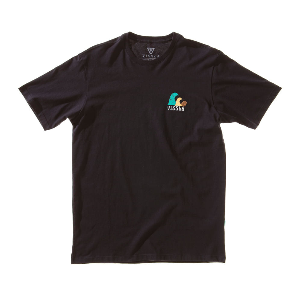 Camiseta Vissla The Isle Preta