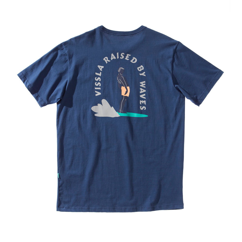 Camiseta Vissla Cruzzy Azul Marinho