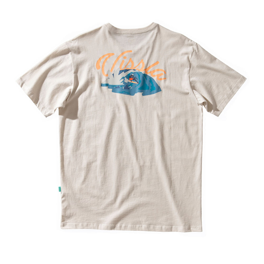 Camiseta Vissla Radical Off White