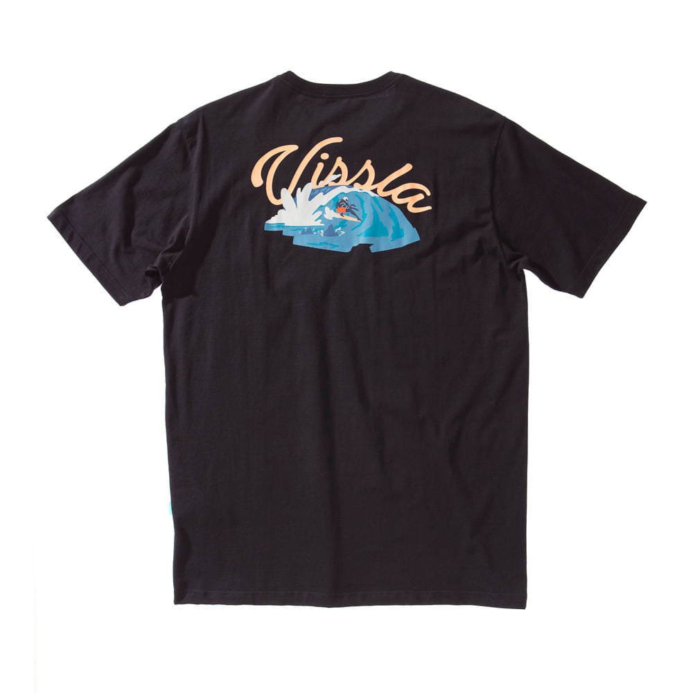 Camiseta Vissla Radical Preta