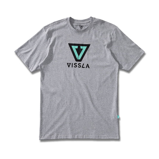 Camiseta Vissla Corporate Cinza