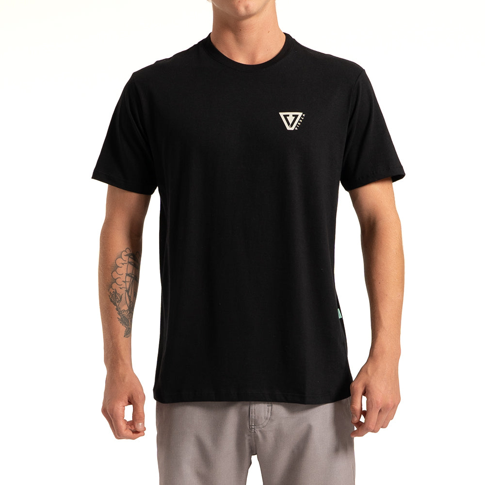 Camiseta Vissla Established Preta