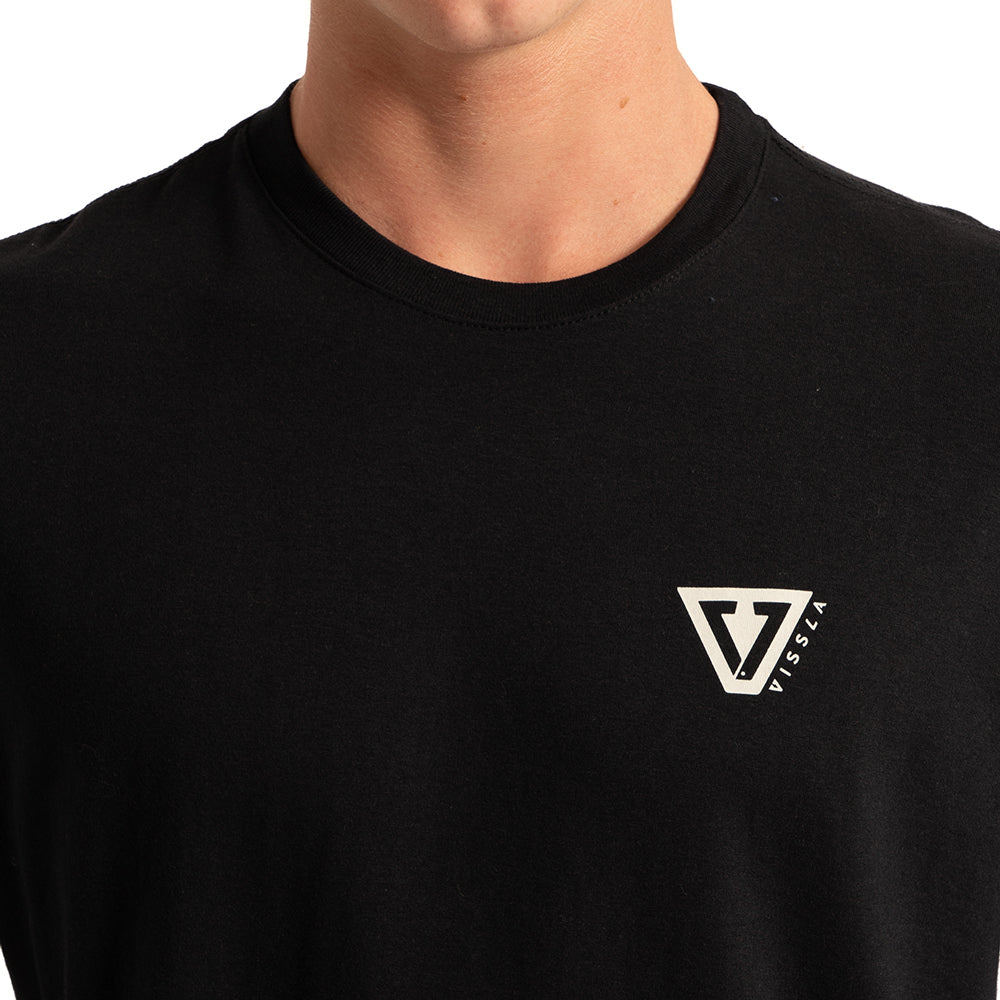 Camiseta Vissla Established Preta