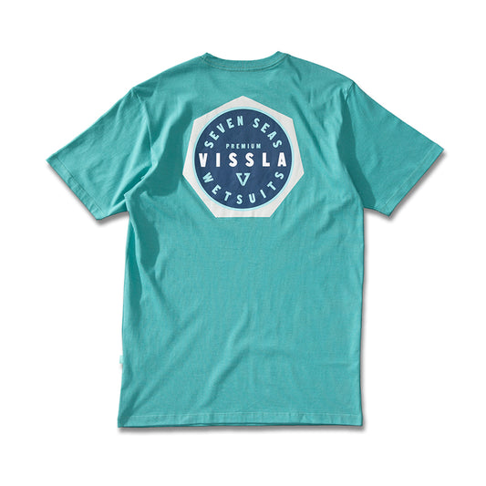 Camiseta Vissla Seven Seas Verde Jade