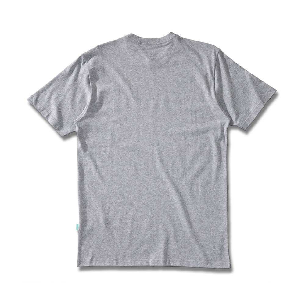 Camiseta Vissla Emblem Cinza