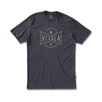 Thumbnail for Camiseta Vissla Emblem Mescla Preto